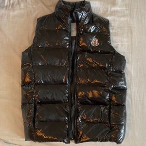 Black Moncler Vest Size Small